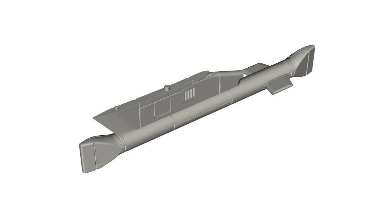 CMK 1/72 CMK Remora - Radar Jammer Pod for Mirage F.1 and Mirage 2000 Resin