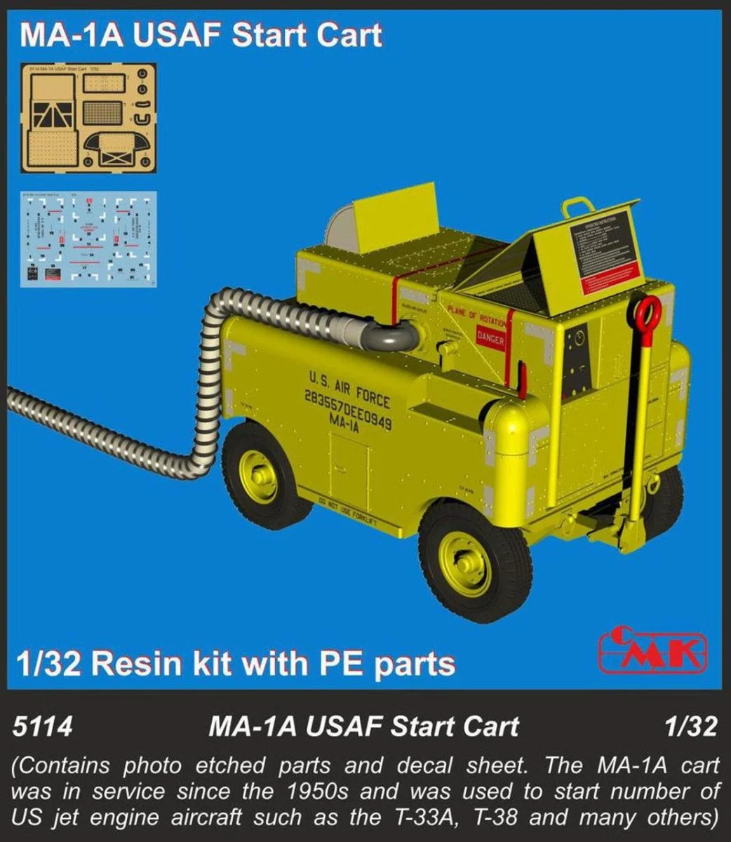 CMK 1/32 CMK MA-1A USAF Start Cart Resin