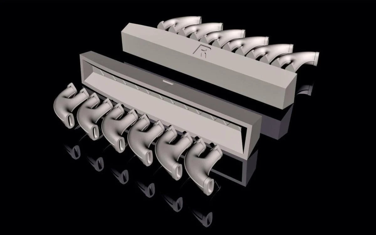 CMK 1/32 CMK Tempest Mk.V/VI - Exhausts set for Special Hobby kit Resin