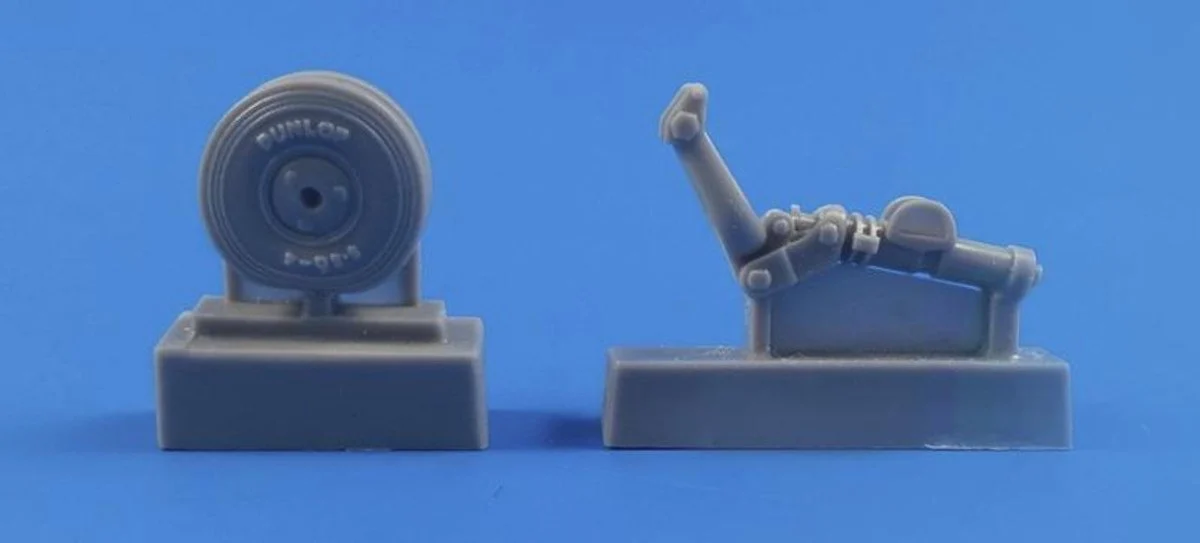 CMK 1/32 CMK Tempest/Typhoon - Tail wheel with strengthened leg for Special Hobby/Pacific Coast kits Resin