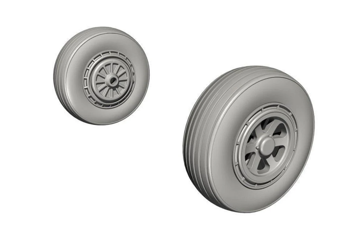 CMK 1/48 CMK AF-2/3 Guardian Mainwheels for Special Hobby kit Resin