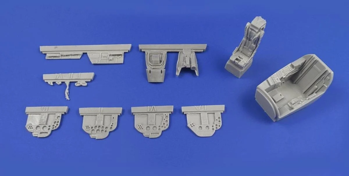 CMK 1/48 CMK BAC Lightning F2/F2A/F3/F6 Cockpit Set for Eduard/Airfix kit Resin