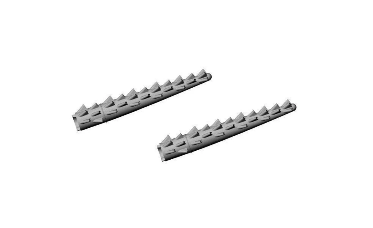 CMK 1/48 CMK Beaufighter Mk.X - Hedgehog Flame Damper Exhausts / British Type Resin