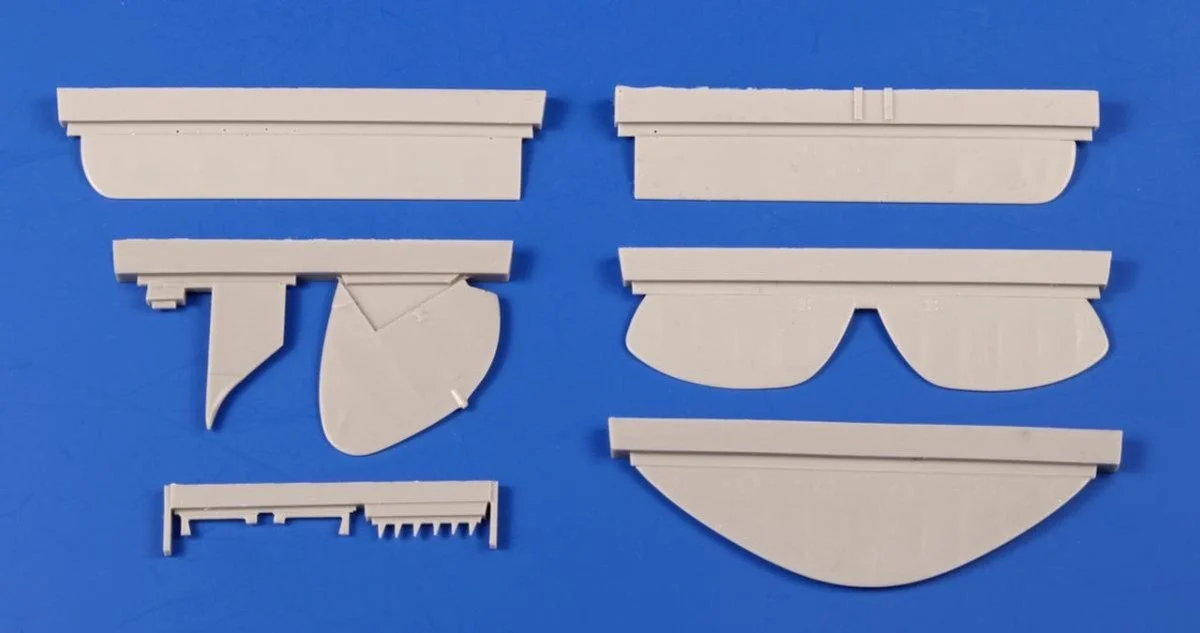 CMK 1/48 CMK DH.82 Tiger Moth Control Surfaces Resin
