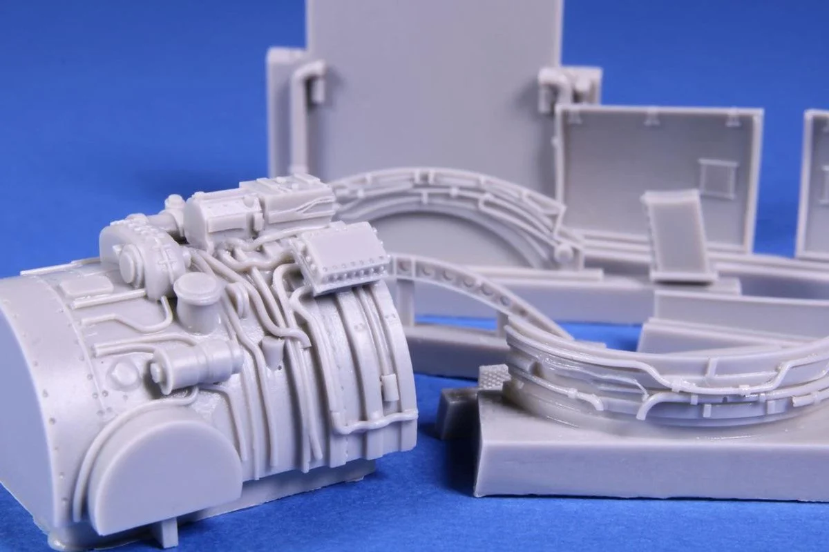 CMK 1/48 CMK Harrier GR.7 Engine Resin