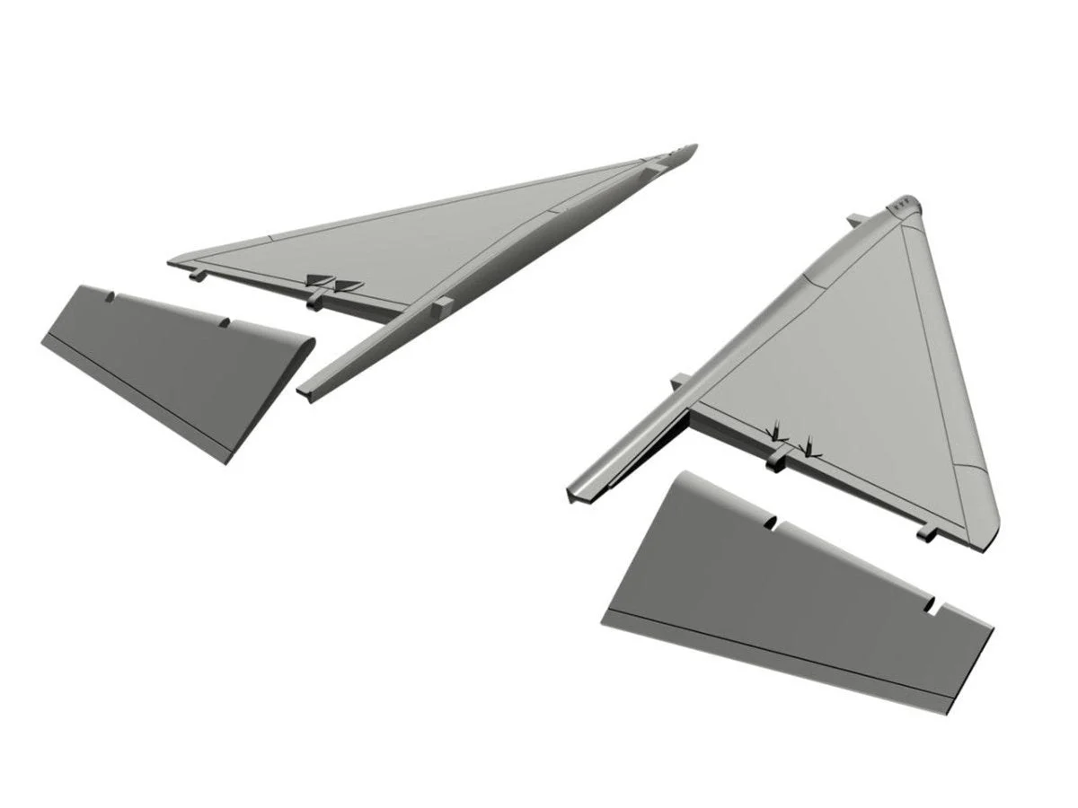 CMK 1/48 CMK JA-37 Viggen canard correction set Resin