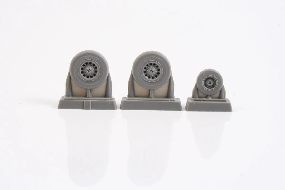 CMK 1/48 CMK Sea Vixen Wheels Set for Airfix kit Resin