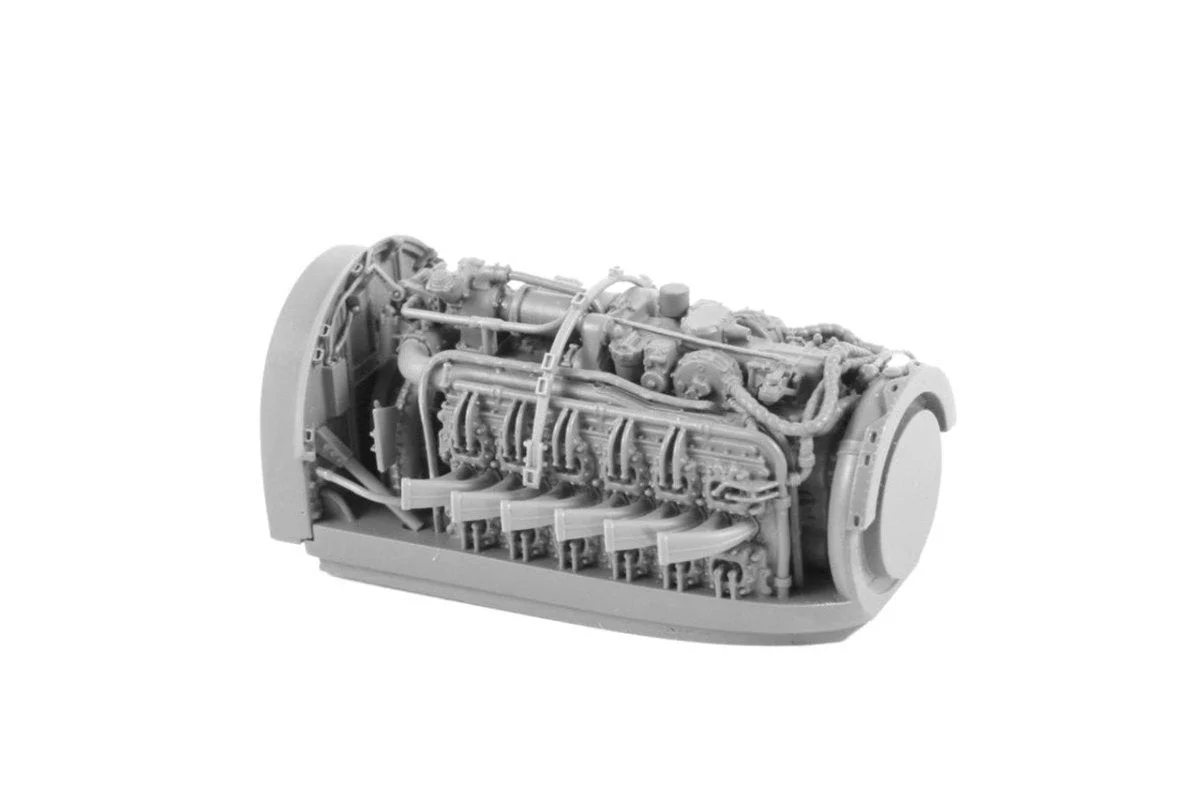 CMK 1/48 CMK Tempest Napier Sabre engine (upper half) Resin
