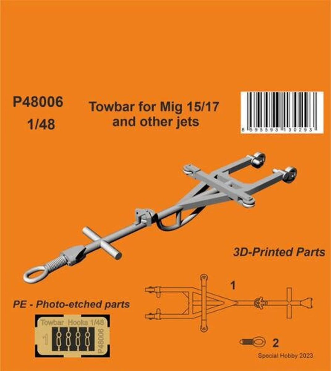 CMK 1/48 CMK Towbar for Mig 15/17 and other jets