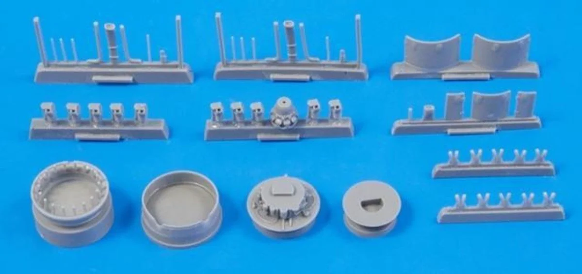 CMK 1/72 CMK Blenheim Mk.I - Engine set for Airfix Resin