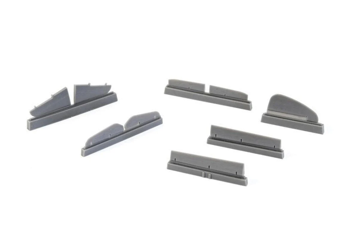 CMK 1/72 CMK Dewoitine D-520 Control Surface set for Hasegawa kit Resin