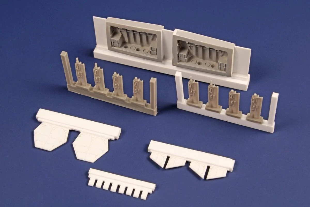 CMK 1/72 CMK Hurricane Wing Armament (8 guns) Resin