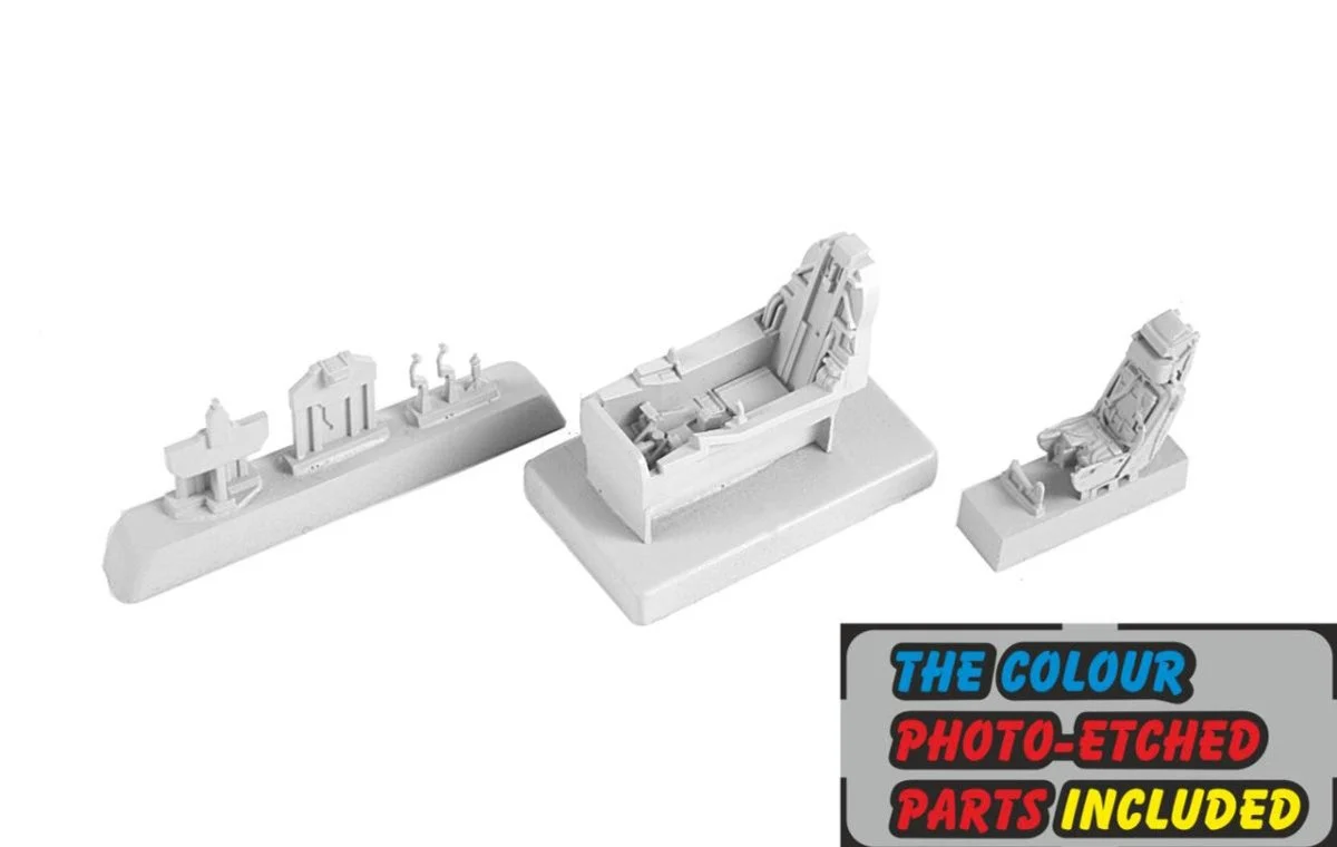 CMK 1/72 CMK JA-37 Viggen Cockpit Set Resin