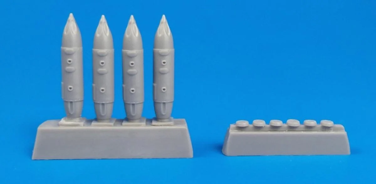 CMK 1/72 CMK Matra F2 Rocket Pod (4pcs) Resin