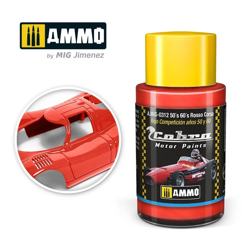 Ammo Cobra Motor 0312 Rosso Corsa - Ammo Mig Jimenez