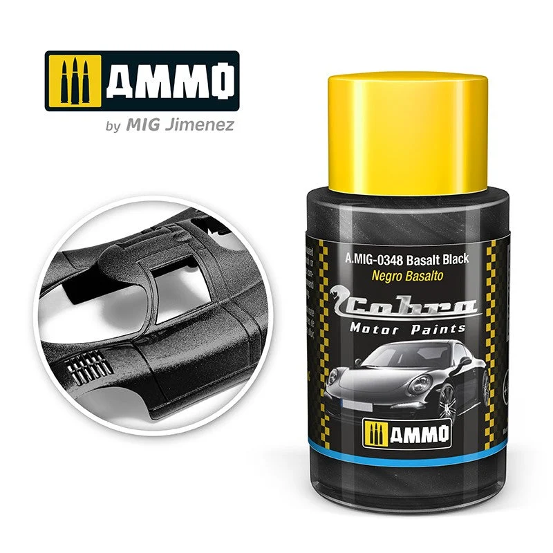 Ammo Cobra Motor 0348 Basalt Black - Ammo Mig Jimenez