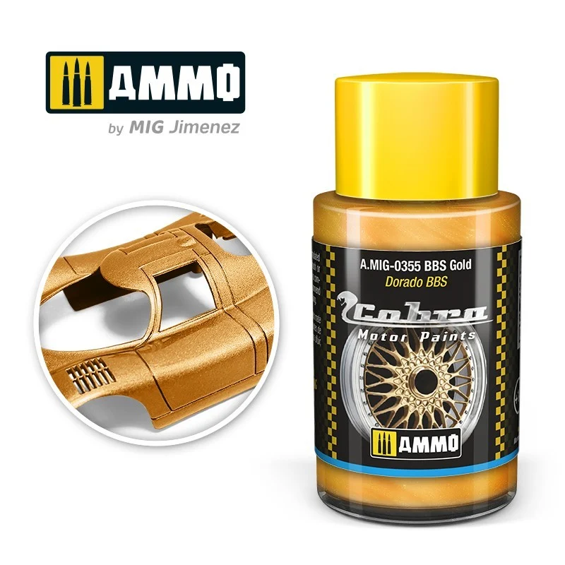 Ammo Cobra Motor 0355 BBS Gold - Ammo Mig Jimenez