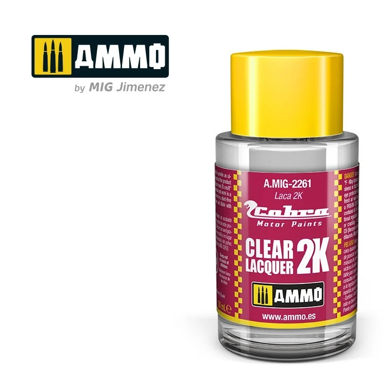 Ammo Cobra Motor 2260 Clear Lacquer 2K - Ammo Mig Jimenez