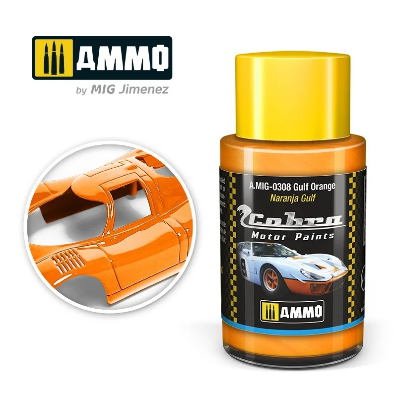Ammo Cobra Motor 0308 Gulf Orange - Ammo Mig Jimenez