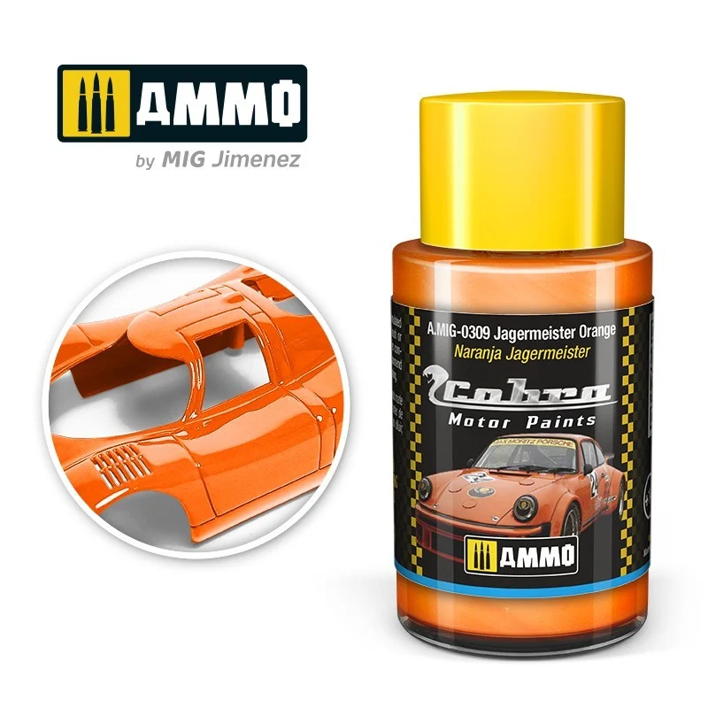 Ammo Cobra Motor 0309 Jagermeister Orange - Ammo Mig Jimenez