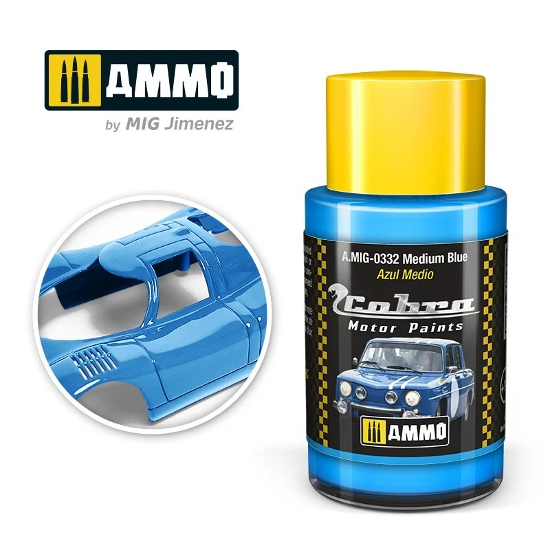 Ammo Cobra Motor 0332 Medium Blue - Ammo Mig Jimenez