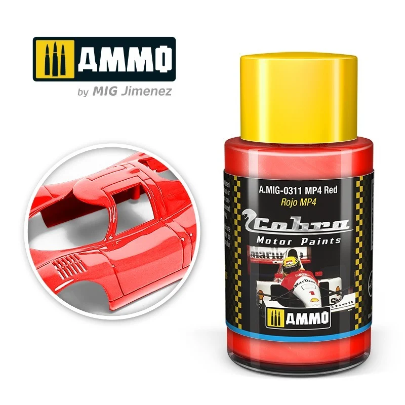 Ammo Cobra Motor 0311 MP4 Red - Ammo Mig Jimenez