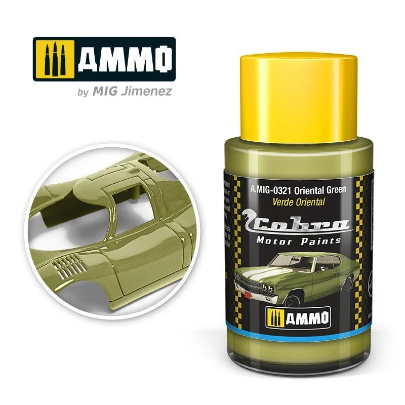 Ammo Cobra Motor 0321 Oriental Green - Ammo Mig Jimenez