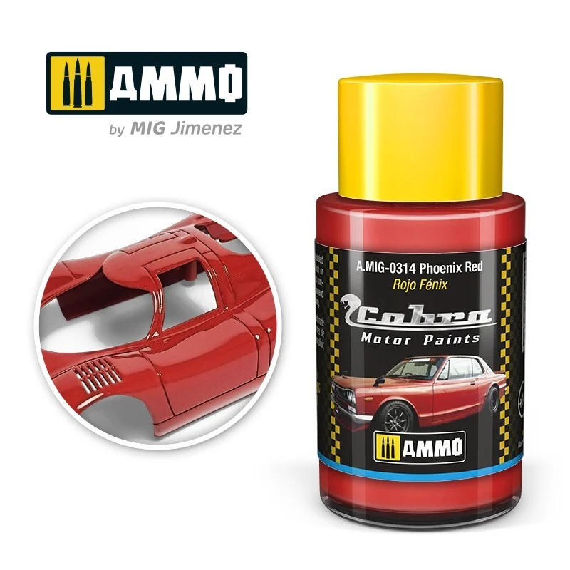 Ammo Cobra Motor 0314 Phoenix Red - Ammo Mig Jimenez