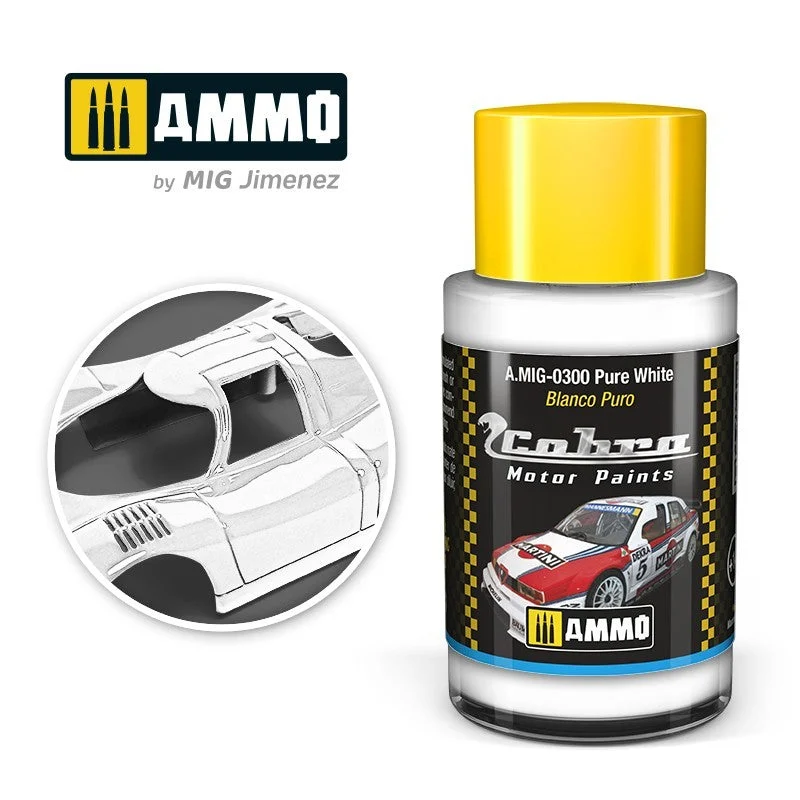 Ammo Cobra Motor 0300 Pure White - Ammo Mig Jimenez