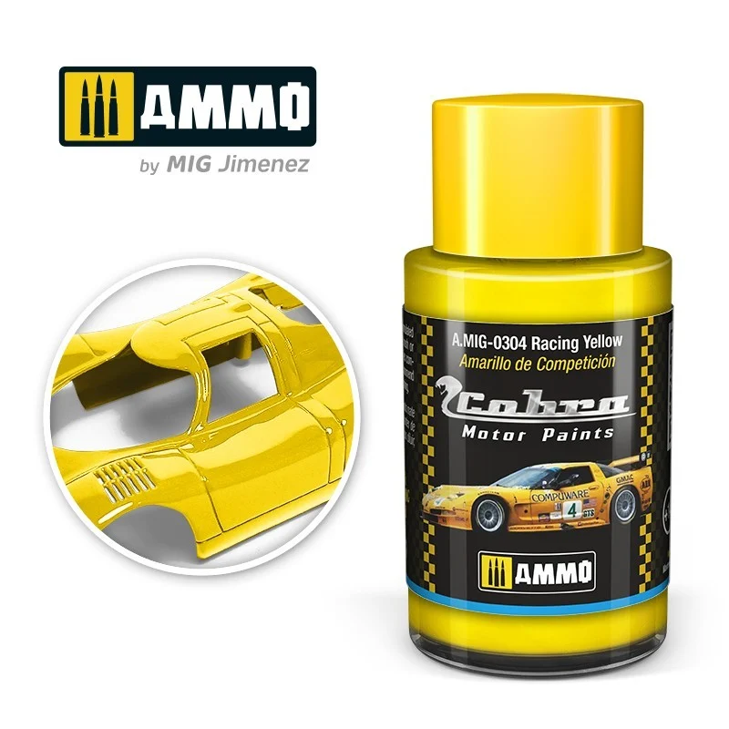 Ammo Cobra Motor 0304 Racing Yellow - Ammo Mig Jimenez