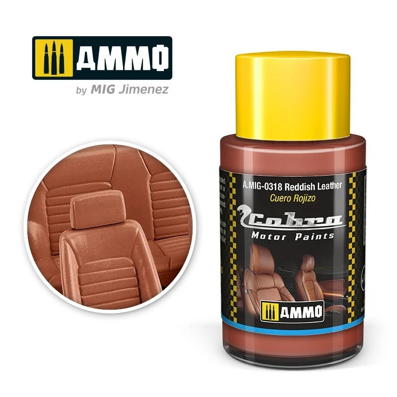 Ammo Cobra Motor 0318 Reddish Leather - Ammo Mig Jimenez