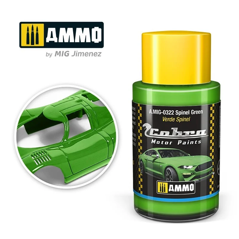 Ammo Cobra Motor 0322 Spinel Green - Ammo Mig Jimenez