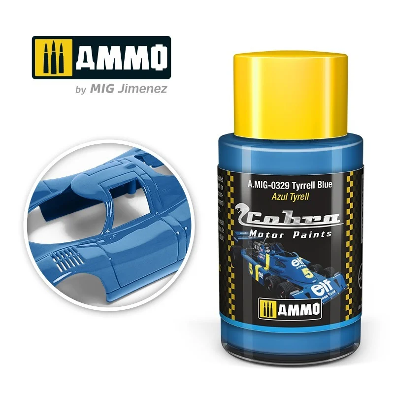 Ammo Cobra Motor 0329 Tyrrell Blue - Ammo Mig Jimenez