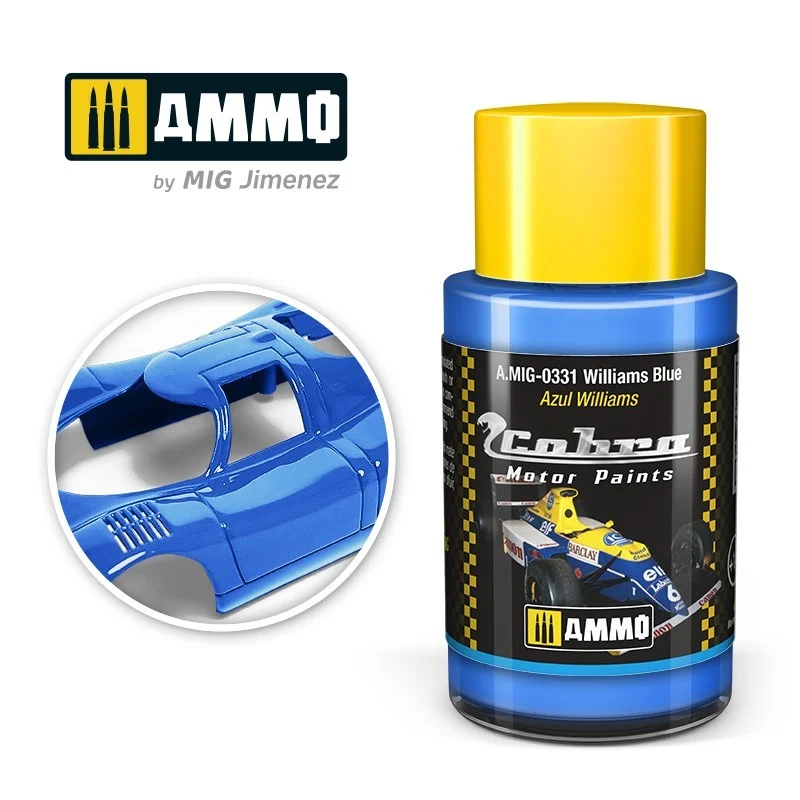 Ammo Cobra Motor 0331 Williams Blue - Ammo Mig Jimenez