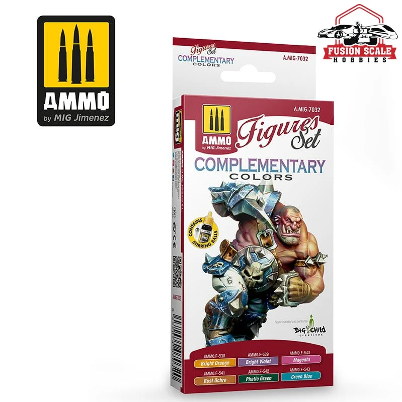 Ammo Mig Jimenez Complementary Colors. Figures Set