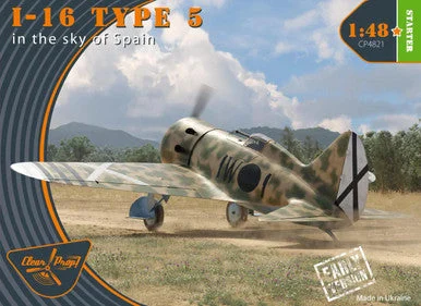 1/48 Clear Prop I-16 type 5 (in the sky of Spain early version)