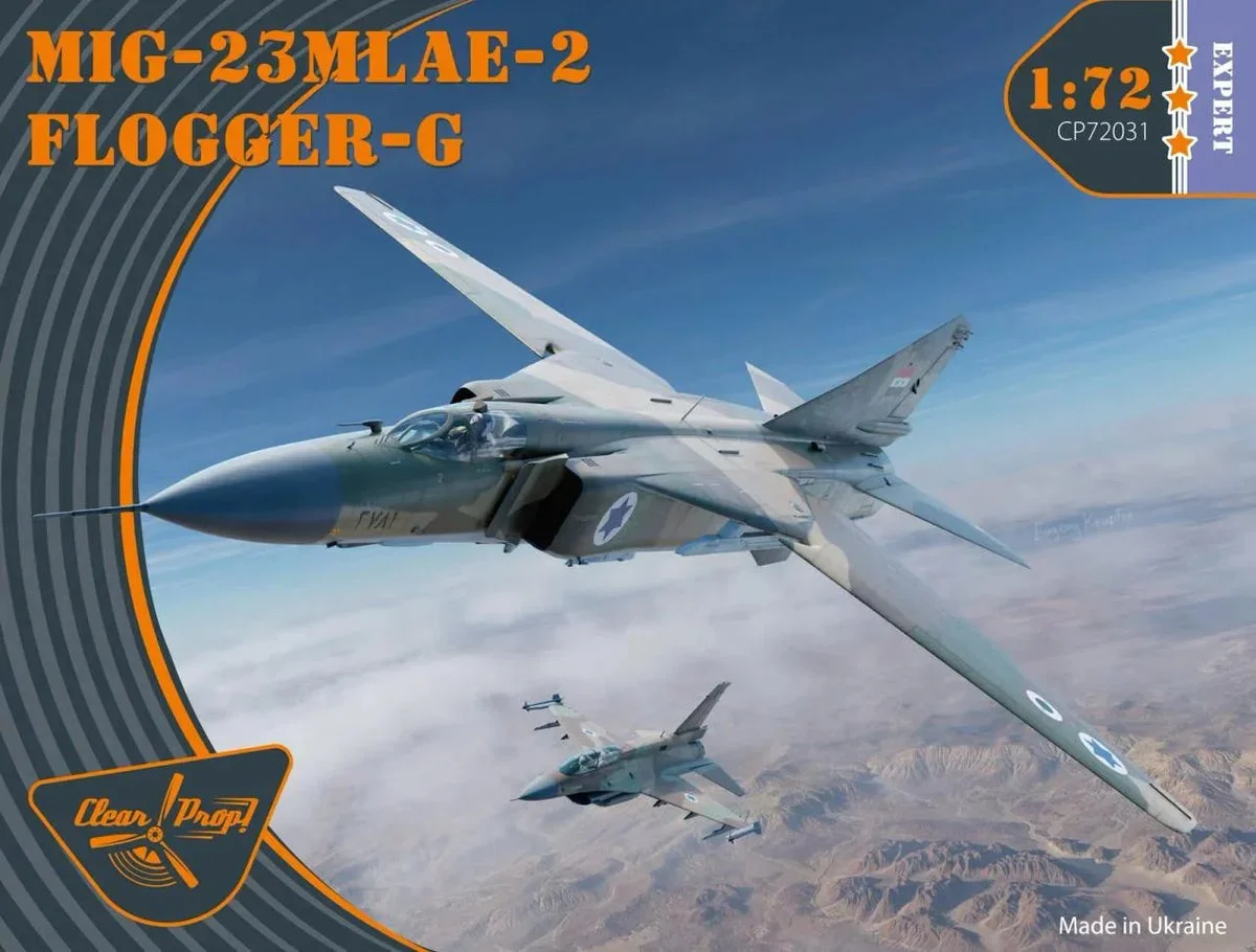 1/72 Clear Prop MiG-23MLAE-2 Flogger-G