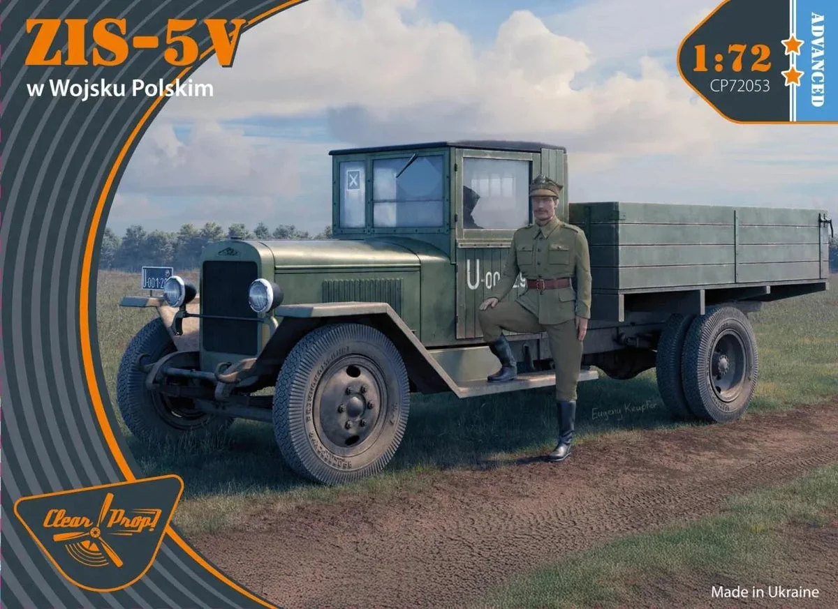 1/72 Clear Prop ZiS-5V W Wojsku Polskim