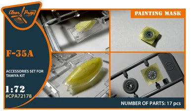 1/72 Clear Prop F-35A painting mask (Tamiya)