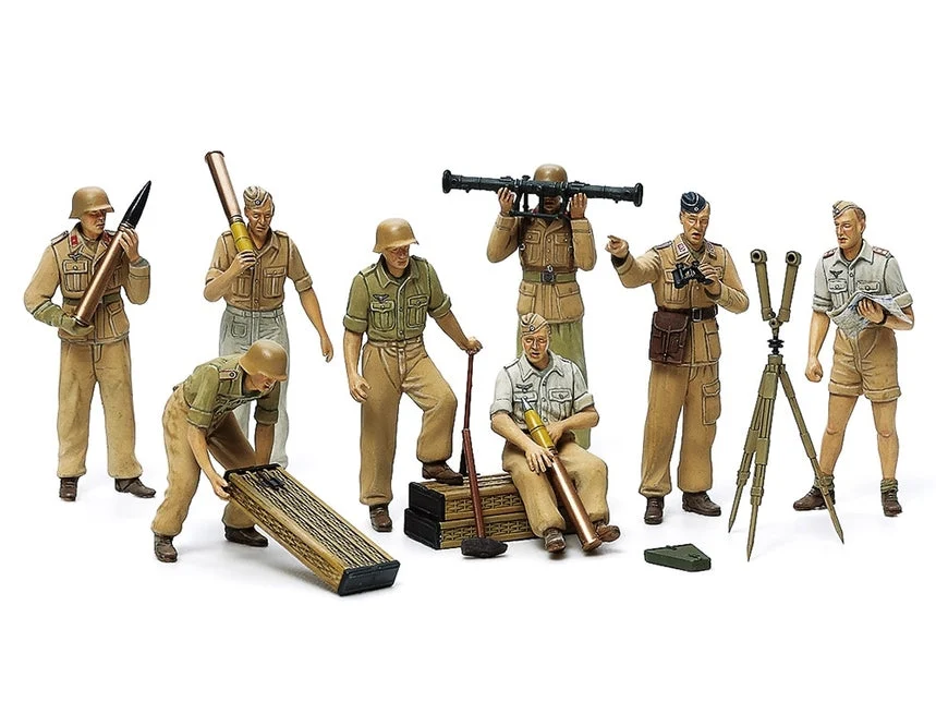 Tamiya 1/35 German Artillery Crew Set - 35343