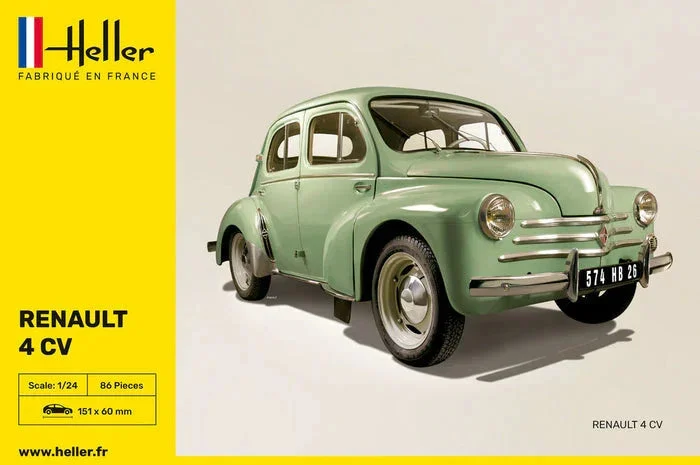 1/24 Heller Renault 4 CV