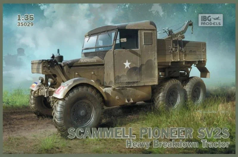 1/35 IBG Model Scammell Pioneer SV2S Heavy Breakdown Tractor 35029 - IBG Models
