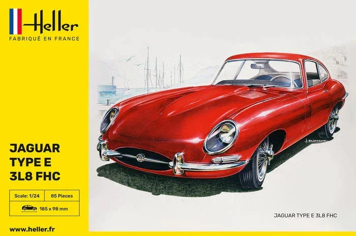 1/24 Heller Jaguar Type E 3L8 FHC