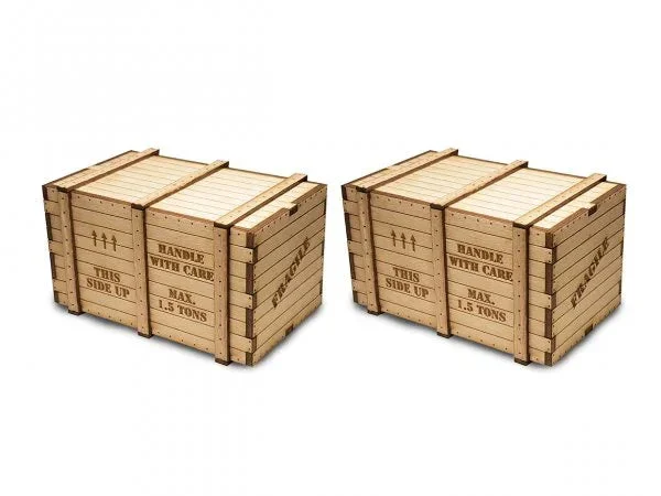 O Bachmann Machinery Crates (2 per pack) 39112 - Bachmann Trains