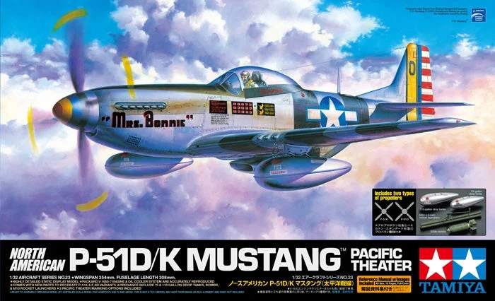 Tamiya 1/32 North American P-51D/K Mustang - 60323