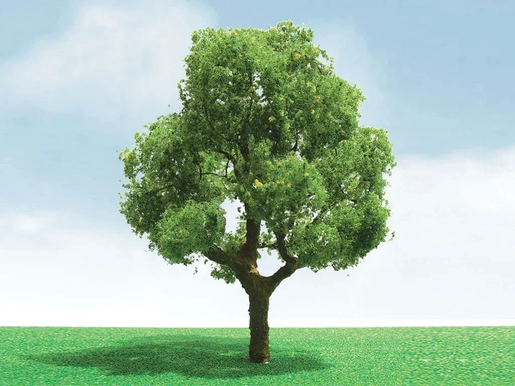HO Scale JTT - Deciduous 3" to 3.5" 2/pk - 92301