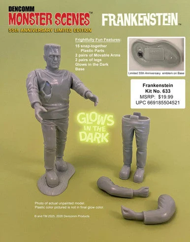1/13 Dencomm Monster Scenes Frankenstein - PREORDER