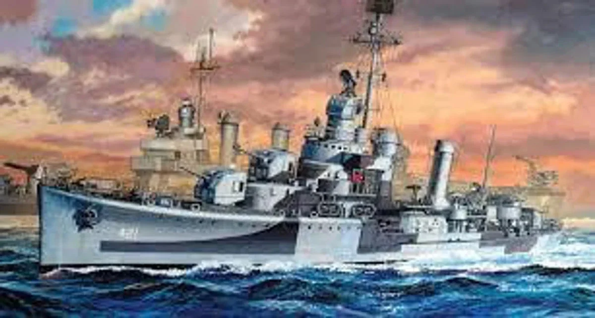 1/350 Dragon USS Benson Class Destroyer 1945 Plastic Model Kit - Dragon Models