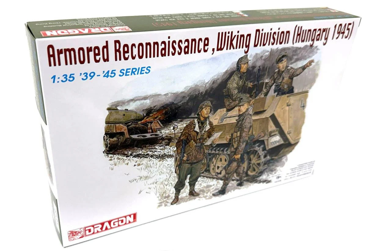 Dragon 1/35 ARMORED RECONNAISSANCE Wiking Division Hungary 1945