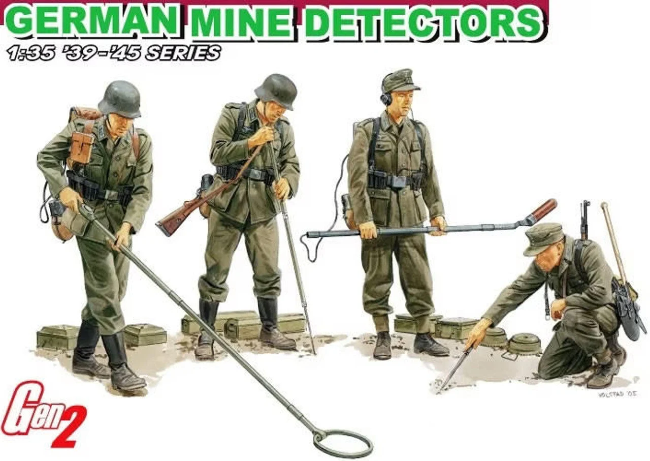 Dragon 1/35 Dragon GERMAN MINE DETECTORS
